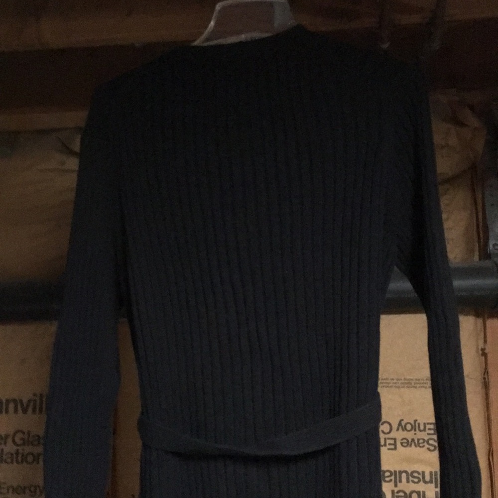 Rib knit long sweater - Picture 2 of 2